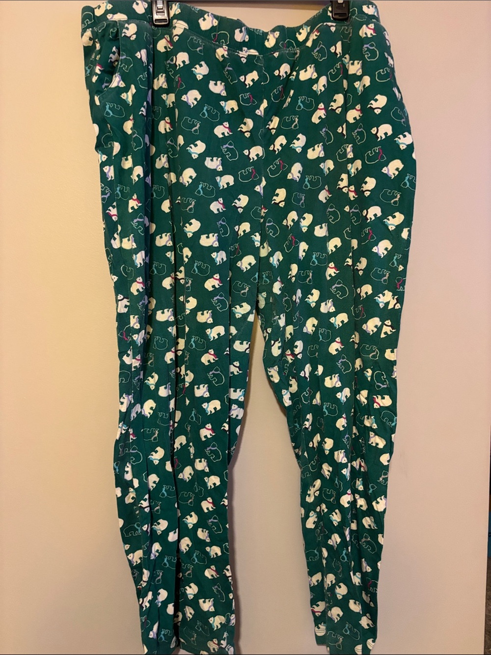 Catherines Polar Bear Print Pajama Pants